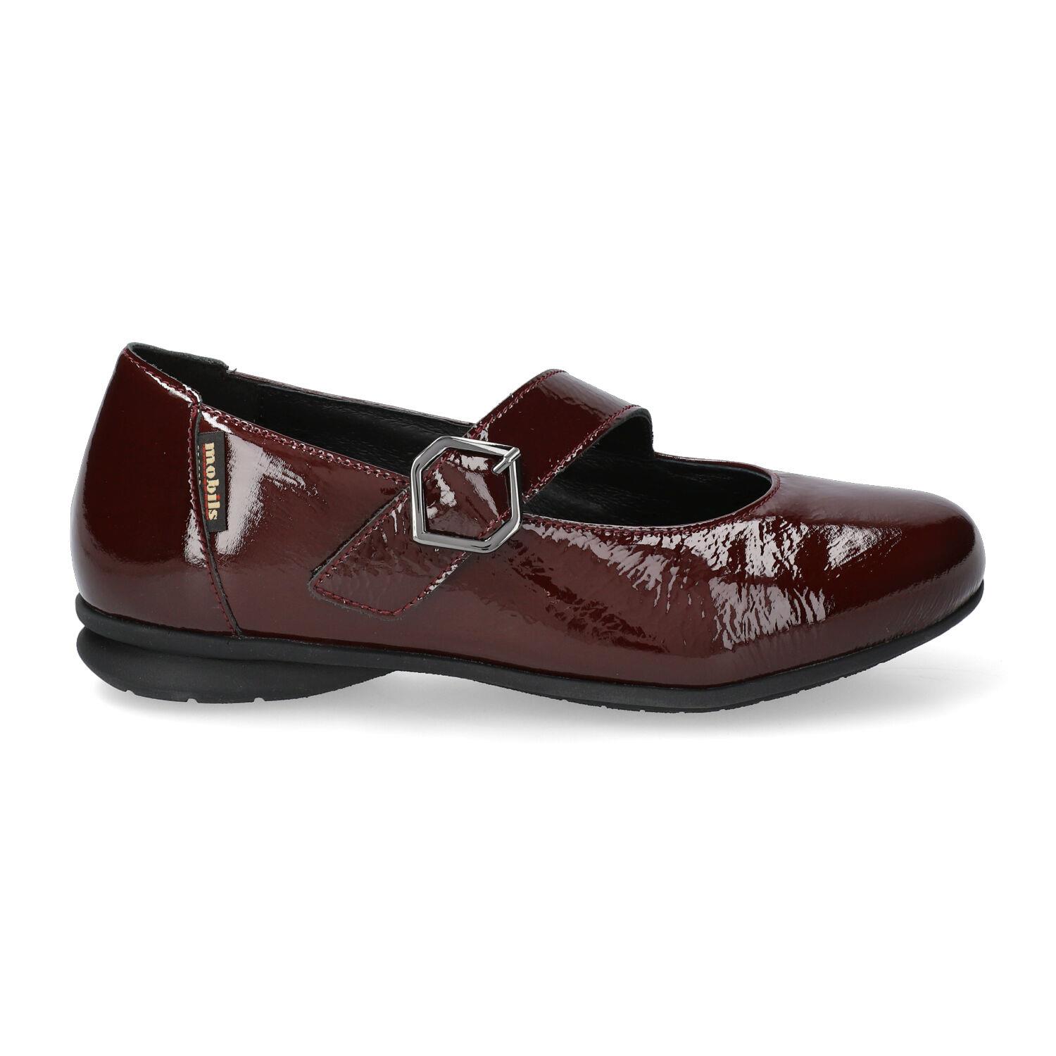 Ballerines femme modèle Sabria bordeaux - Mephisto